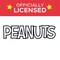 1 1/2" Peanuts Snoopy & Friends Inspirational Sticker Roll 100 Pc